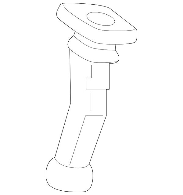 A00097012418T92 - Mercedes-Benz Center headrest guide A00097012418T92