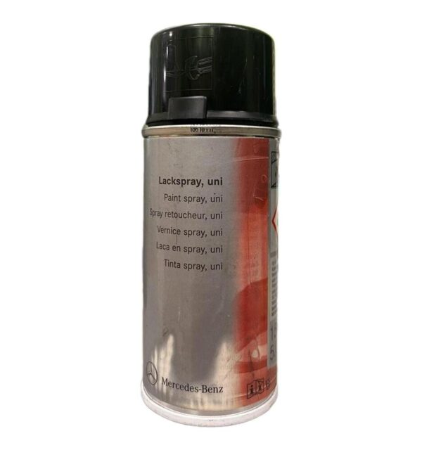 A00098628509040 - Mercedes-Benz Spray Paint Touch Up 040 Black Canister 150ml OEM Genuine A0009