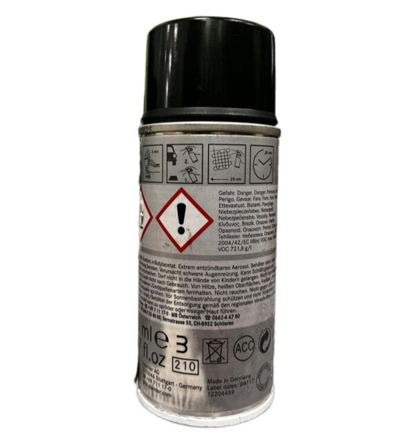 A00098628509040 - Mercedes-Benz Spray Paint Touch Up 040 Black Canister 150ml OEM Genuine A0009