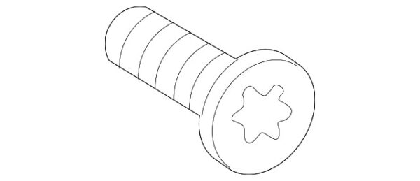 A0009900818 - NEW MERCEDES-BENZ GLS CLASS OUTER SEAT BELT LAP AND SHOULDER BELT BOLT ORIGINAL