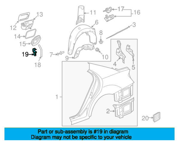 A0009954414 - Mercedes-Benz drain hose for rear sunroof A0009954414