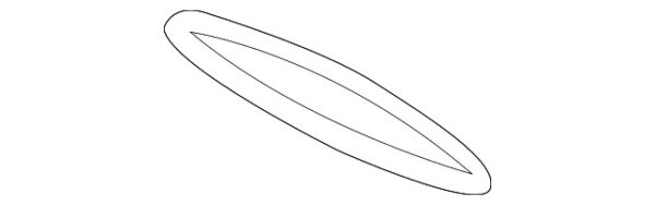A0009977804 - NEW MERCEDES-BENZ CLA ONE CLASS UPPER ENGINE INTAKE GASKET A0009977804 GENUINE