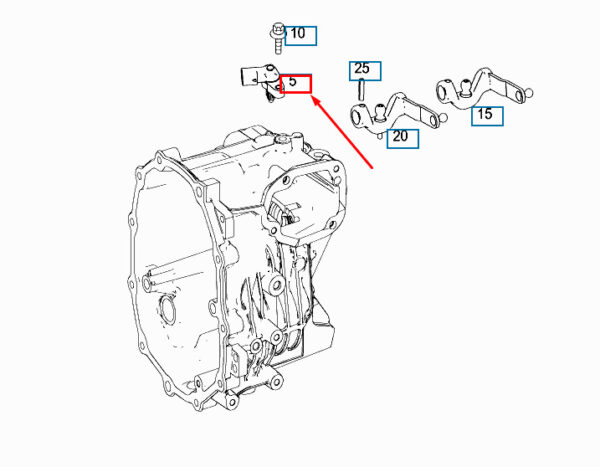 A0015456109 - NEW MERCEDES-BENZ SPRINTER 906 NEUTRAL POSITION SWITCH A0015456109 ORIGINAL