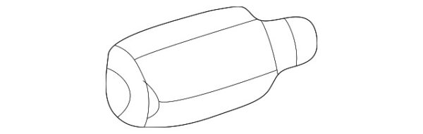 A0018302684 - Mercedes-Benz A/C High-Side Charging Adapter A0018302684