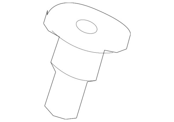A0019901014 - Mercedes-Benz tailgate lock lock screw A0019901014