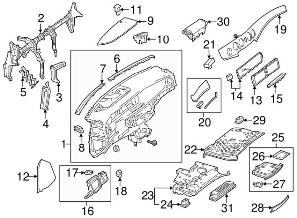 A0019902956 - NEW MERCEDES-BENZS CLASS STEERING COLUMN COLUMN COLUMN COVER CLIP A0019902956 ORIGINAL