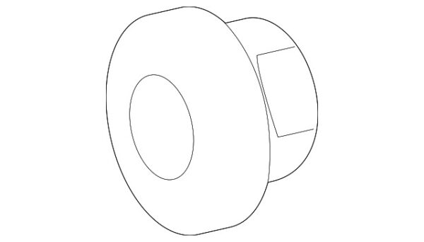 A0019907352 - NEW MERCEDES-BENZ C AMG CLASS ANTI-THEFT ALARM SIREN NUT A0019907352