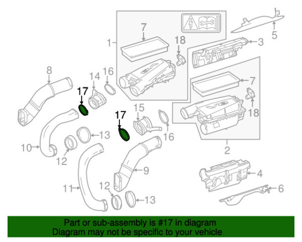 A0019954710 - NEW MERCEDES-BENZ GL E-CLASS INTERIOR ENGINE DUCT CLAMP A0019954710 GENUINE