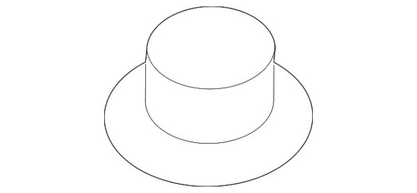A0019985801 - Mercedes-Benz rear floor plug A0019985801