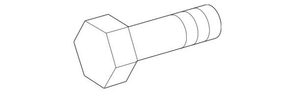 A0029900103 - NEW MERCEDES-BENZ SPRINTER CLASS MOTOR HARMONIC BALANCER BOLT A0029900103