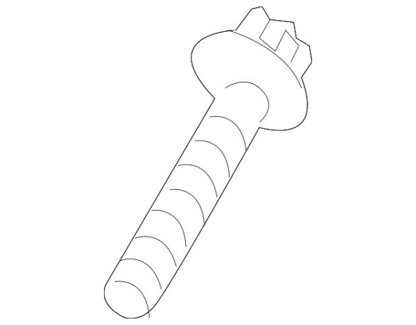 A0029907103 - NEW MERCEDES-BENZ CLS AMG LOWER CLASS EXTERIOR HANGING RULE ARM BOLT A0029907103
