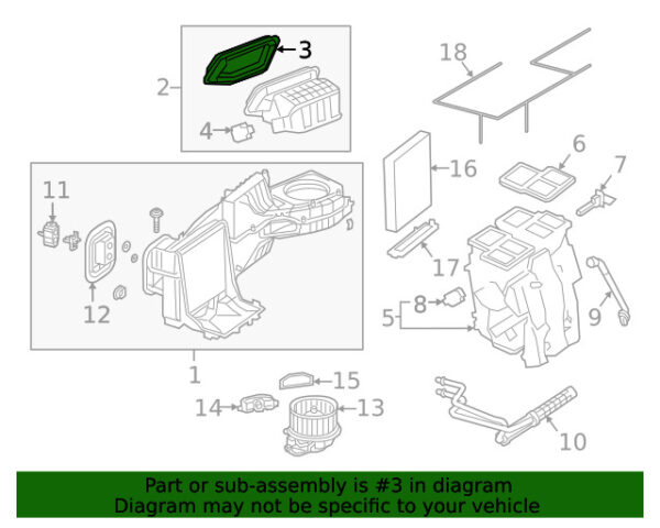 A0029985001 - NEW MERCEDES-BENZ CLA A CLASS HVAC AIR INLET HOUSING SEAL A0029985001 GENUINE