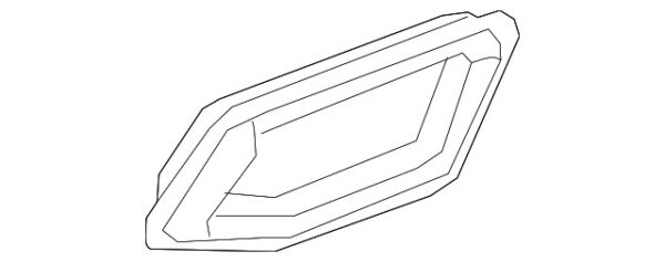 A0029985001 - NEW MERCEDES-BENZ CLA A CLASS HVAC AIR INLET HOUSING SEAL A0029985001 GENUINE