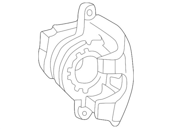 A004420348380 - NEW MERCEDES-BENZ C-CLASS FRONT RIGHT DISC BRAKE BRAKE A004420348380