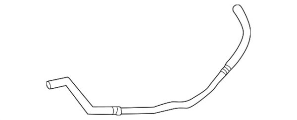 A271200155264 - NEW MERCEDES-BENZ C CLASS UPPER ENGINE COOLANT PIPE A271200155264 GENUINE