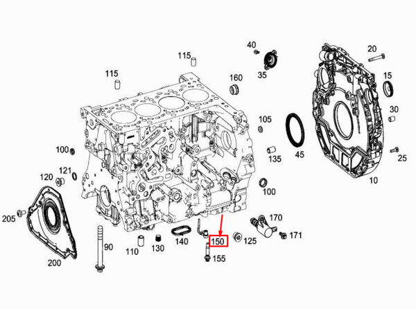 A6541800400 - NEW MERCEDES-BENZ GLE W167 MOTOROLSPRAY DUSE A6541800400 GENUINE
