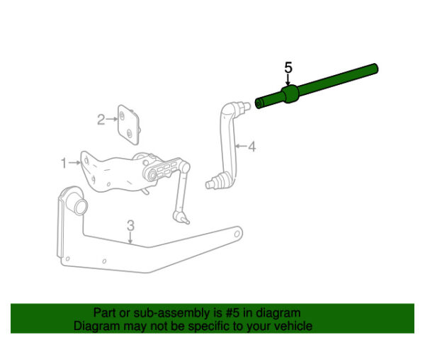 A9044300023 - NEW MERCEDES-BENZ SPRINTER CLASS HEADLIGHT LEVEL SENSOR STRUT SUPPORT GENUINE