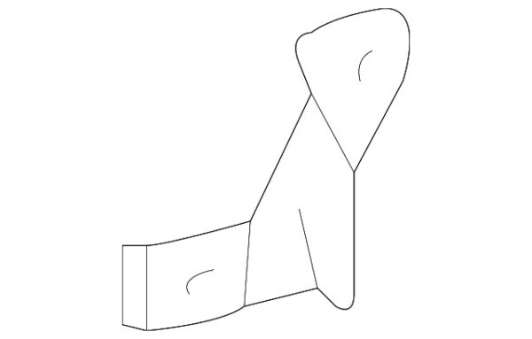 A906271084064 - NEW MERCEDES-BENZ SPRINTER CLASS TRANSMISSION OIL COOLER LINE HOLDER A906271084064