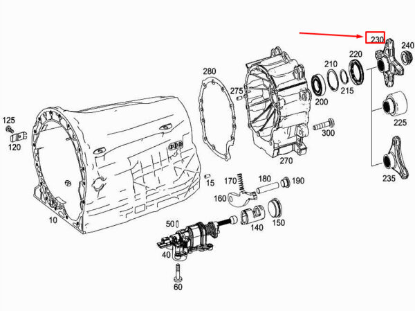 A9062720400 - Mercedes-Benz GLE W167 Transmission Joint Flanges A9062720400 NEW GENUINE