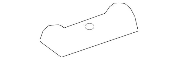 A9063250154 - NEW MERCEDES-BENZ SPRINTER CLASS REAR LEAF SPRING PLATE A9063250154 GENUINE