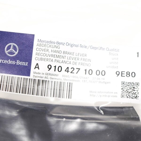 A9064270534 - Mercedes Benz Sprinter W907 Hand Brake Lever Cover A91042710009E80 NEW GENUINE