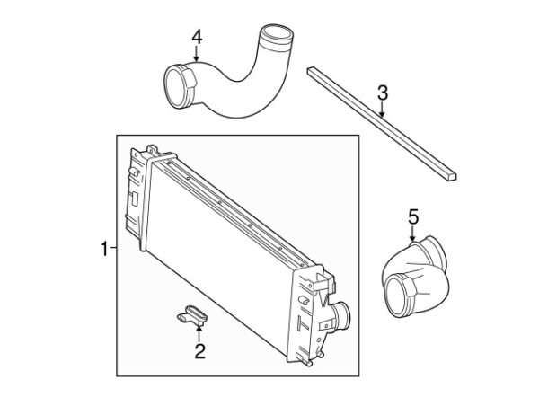 A9065010320 - NEW MERCEDES-BENZ SPRINTER CLASS INTERCOOLER BRACKET A9065010320 GENUINE