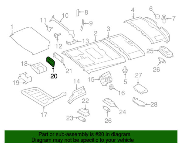 A90669501307J69 - NEW MERCEDES-BENZ SPRINTER CLASS CONSOLE TRIM PANEL A90669501307J69 GENUINE