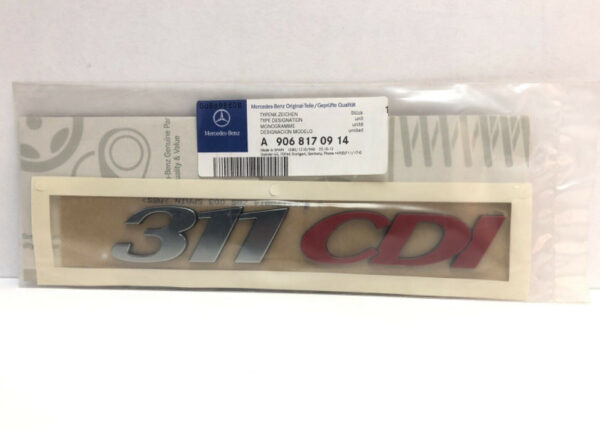 A9068170914 - New Mercedes-Benz Sprinter W906 Model Plate Badge A9068170914 Genuine