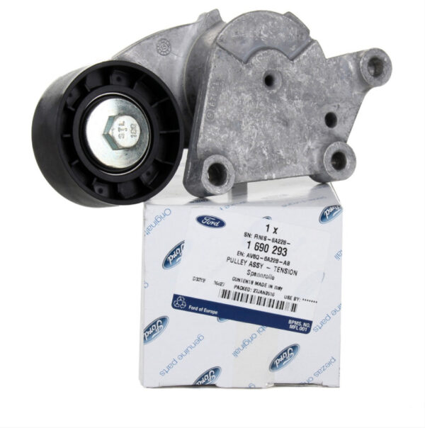 1690293 - FORD B-MAX JK B232 Belt Tensioner Pulley Assy 1690293 AV6Q-6A228-AB ORIGINAL