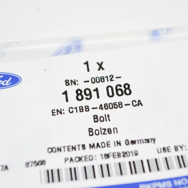1891068 - NEW FORD FOCUS MK4 C519 REAR SPOILER SCREW C1BB-46058-CA 1891068