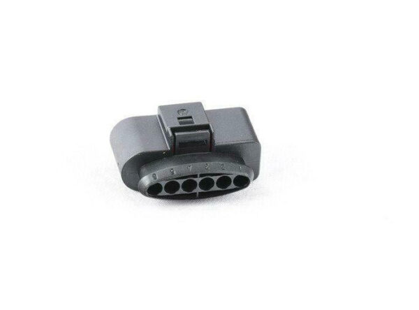 1J0973726 - NEW AUDI A3 8V FLAT CONTACT HOUSING 6 PIN BLACK 1J0973726 ORIGINAL