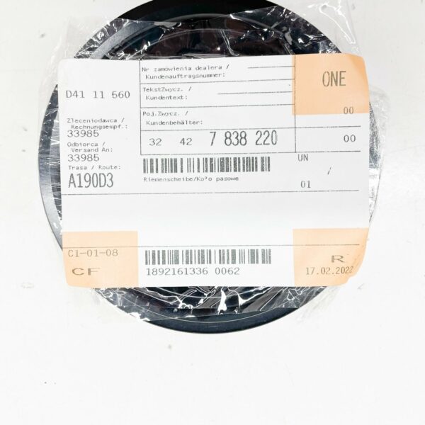 32427838220 - NEW BMW M3 E90 POWER STEERING PUMP PULLEY 32427838220 7838220