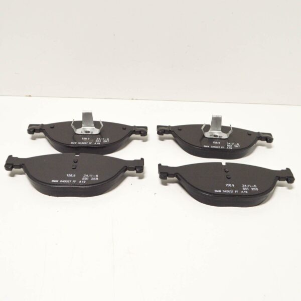 34116851269 - NEW BMW 5 F11 F10 FRONT BRAKE PAD KIT 34116851269 6851269 ORIGINAL