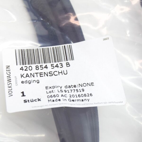 420854543B - NEW AUDI R8 42 LEFT SIDE ROOF EDGE PROTECTION 420854543B ORIGINAL
