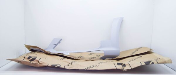 4G0807061D - AUDI A6 Allroad Quattro C7 Front Bumper Left Spoiler 4G0807061DGRU ORIGINAL