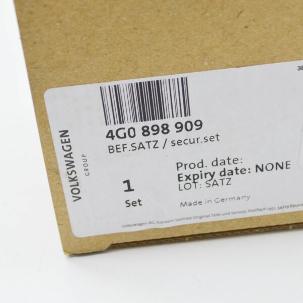 4G0898909 - NEW AUDI A6 C7 SIDE SKIRT ATTACHMENT PARTS CLIPS SET 4G0898909
