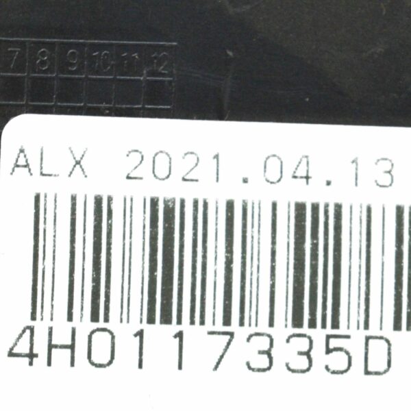 4H0117335D - NEW AUDI A8 4H FRONT RADIATOR SUPPORT AIR DUCT LEFT 4H0117335D