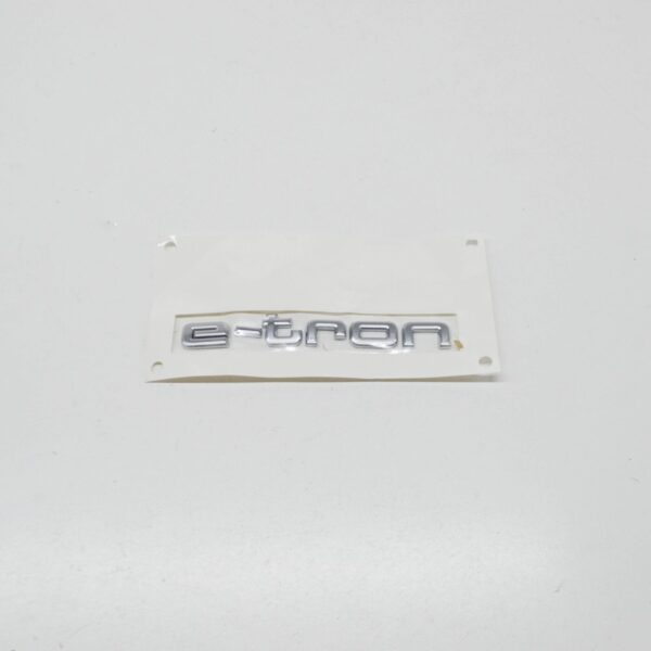 4KE853741 - AUDI E-TRON GE Rear Trunk Lid Badge 4KE8537413Q7 ORIGINAL