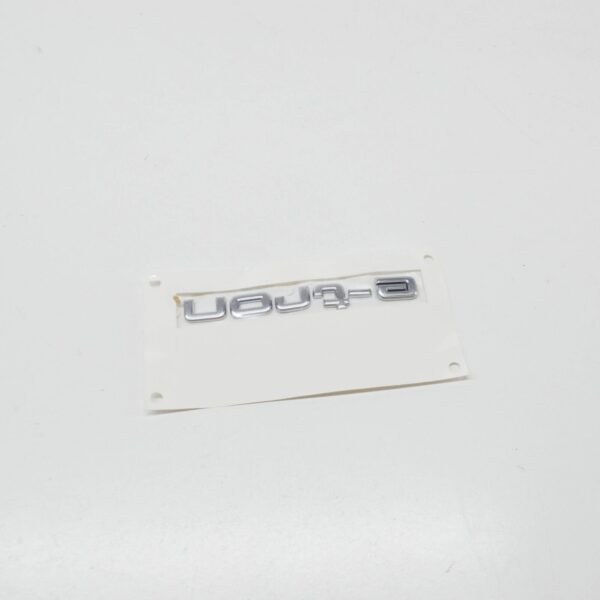 4KE853741 - AUDI E-TRON GE Rear Trunk Lid Badge 4KE8537413Q7 ORIGINAL