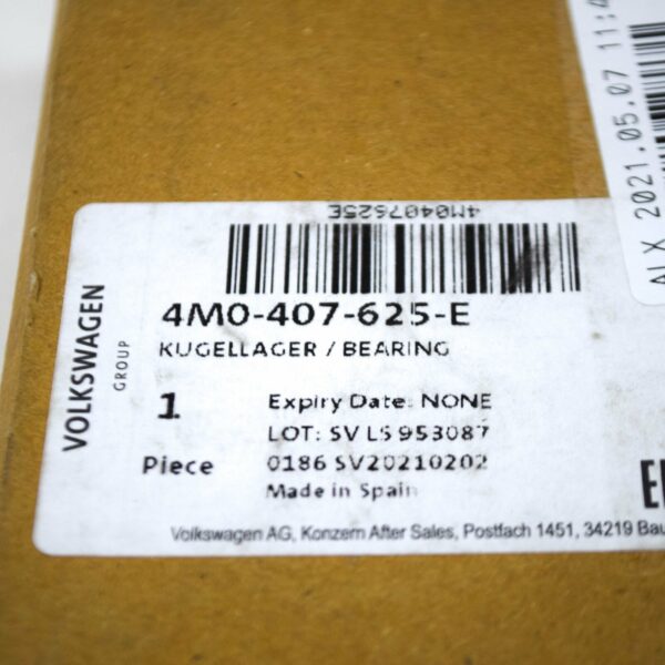4M0407625E - NEW AUDI Q7 4M REAR LEFT WHEEL BEARING 4M0407625E