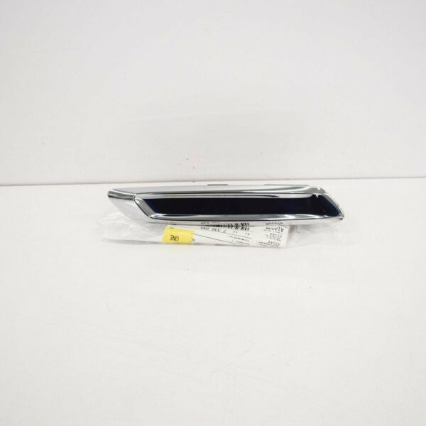 51137336645 - NEW BMW F10 EXTERIOR FRONT FENDER TRIM CHROMED LEFT 51137336645 7336645 ORIGINAL