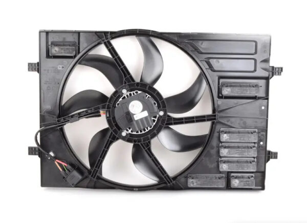 5Q0121203DE - NEW AUDI Q2 ENGINE RADIATOR COOLING FAN WITH FAN RING 5Q0121203DE ORIGINAL