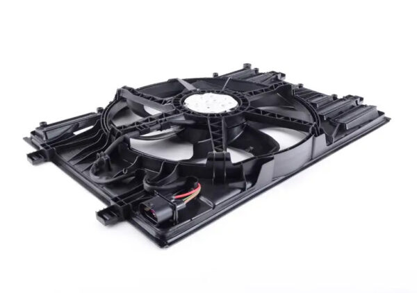 5Q0121203DE - NEW AUDI Q2 ENGINE RADIATOR COOLING FAN WITH FAN RING 5Q0121203DE ORIGINAL