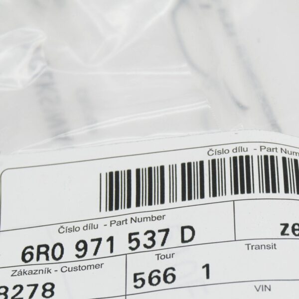 6R0971537D - NEW AUDI A1 8X BATTERY EARTH LINE 365MM 6R0971537D ORIGINAL