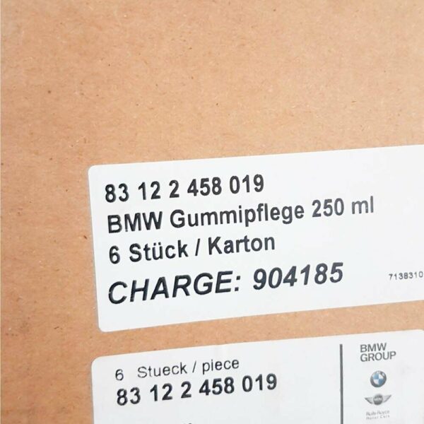 83122288909 - BMW Rubber Care 250 ML Interior Care 83122458019 ORIGINAL