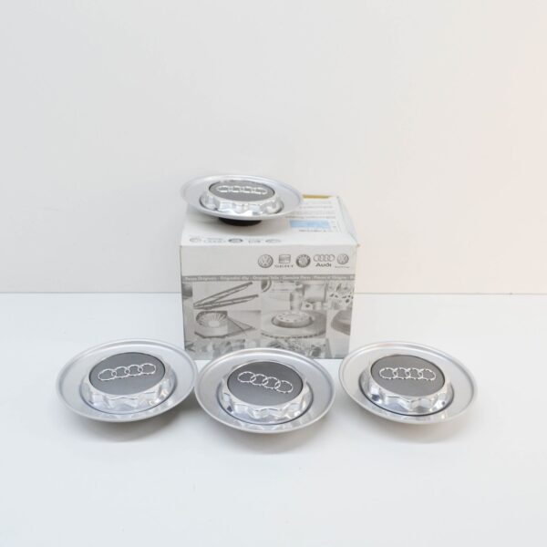 8D0601165J - AUDI A4 B7 Wheel Hub Cover Cap Set 4pcs 8D0601165JZ17 ORIGINAL