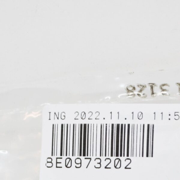 8E0973202 - NEW AUDI A1 MK1 FLAT CONTACT HOUSING 2 PIN BLACK 8E0973202 ORIGINAL
