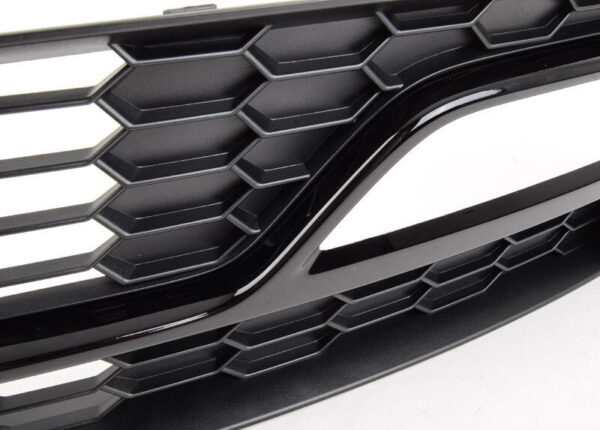 8K0807681Q01C - NEW AUDI A4 S4 13-16 S-LINE BUMPER LIGHT GRILL LEFT SATIN BLACK 8K0807681Q