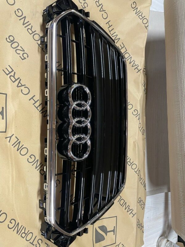 8K0853651ADT94 - NEW AUDI A4 S-LINE GRILLE ASSEMBLY BLACK WITH CHROME TRIM 8K0853651ADT94