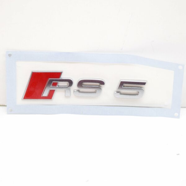 8T0853740 - NEW AUDI RS5 8T REAR RS5 INSCRIPTION 8T0853740